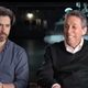 Ghostbusters Afterlife director Jason Reitman with his father and original Ghostbusters director Ivan Reitman.